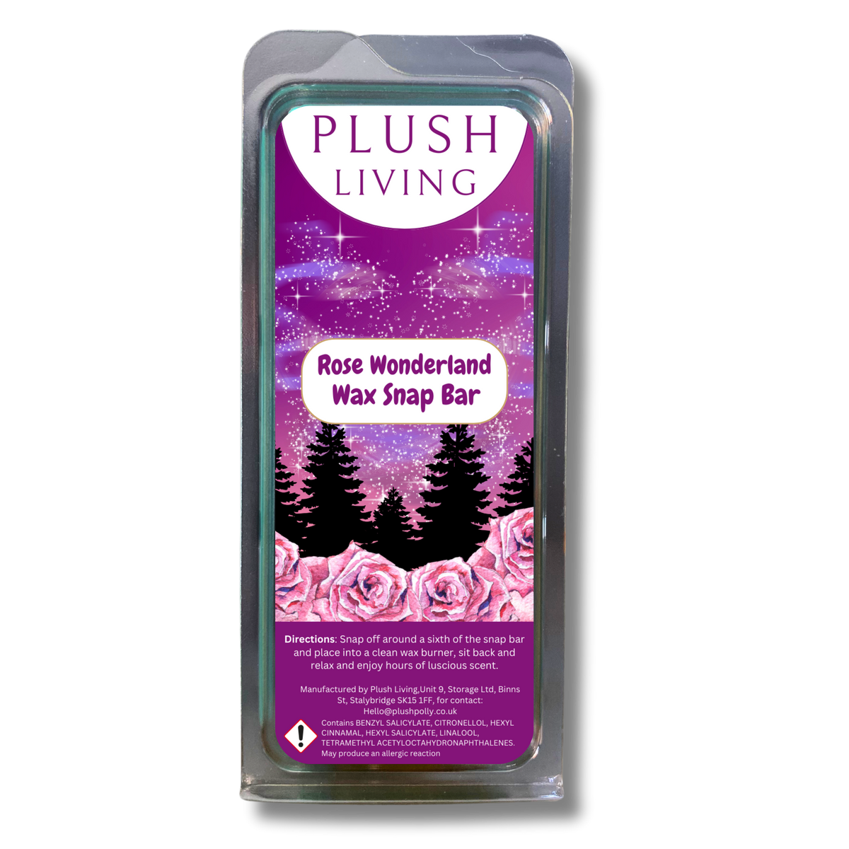 Rose Wonderland Cosy Knit Wax Snap Bar