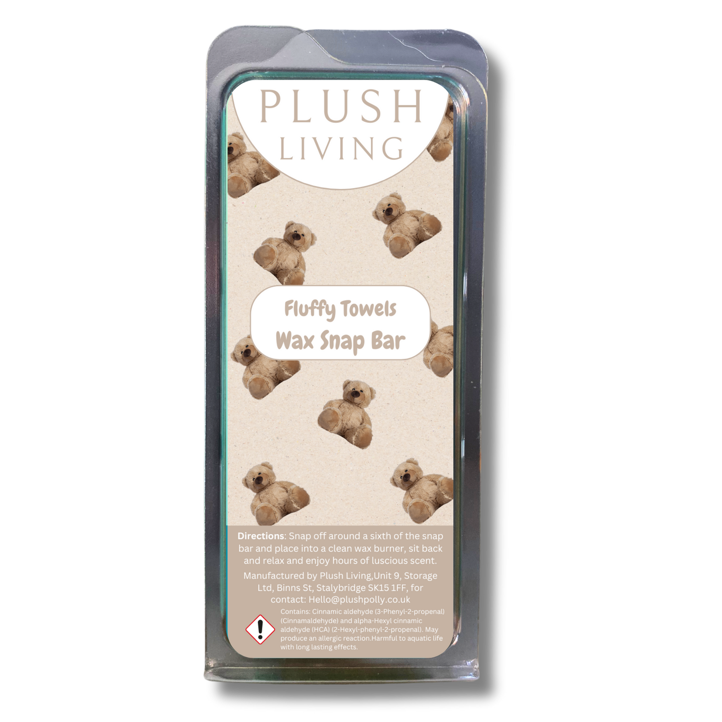 Fluffy Towels Cosy Knit Wax Snap Bar