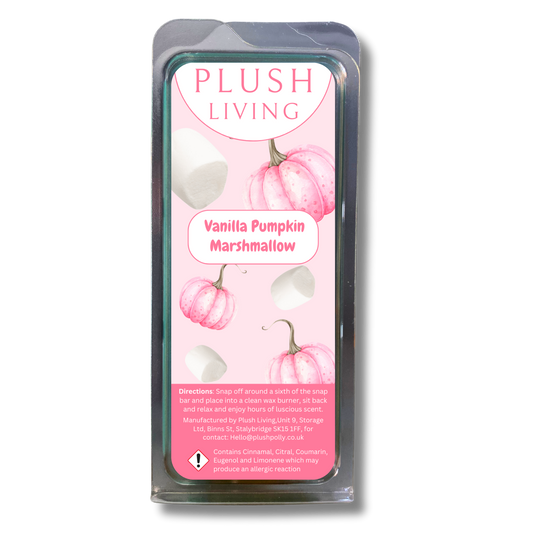 Vanilla Pumpkin Marshmallow Cosy Knit Wax Snap Bar
