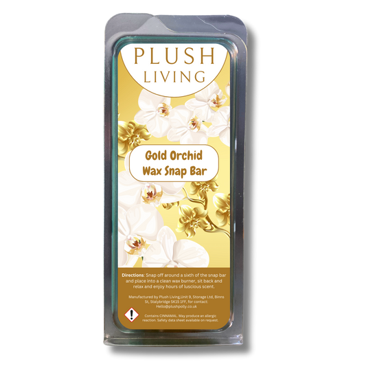 Gold Orchid Cosy Knit Wax Snap Bar